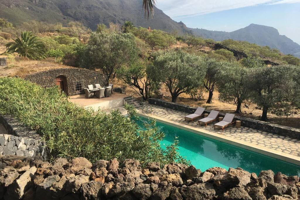 Luxury Villa In Nature With Swimming Pool Tenerife, Santiago Del Teide, With Sea And Mountain Views El Retamar Extérieur photo